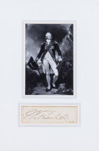 (BRITISH ROYALTY) 11 clipped signatures and signed photographs: Victoria, George III, IV, William IV, Charlotte and Duke of Wellington.