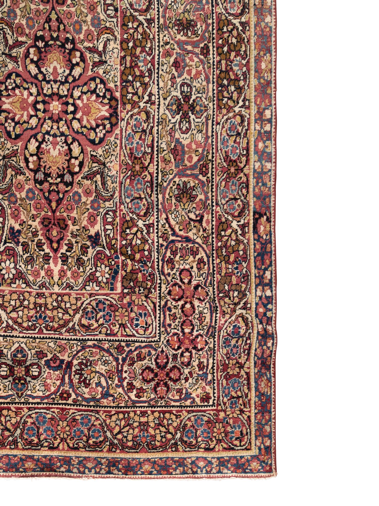 A Lavar Kirman Wool Rug