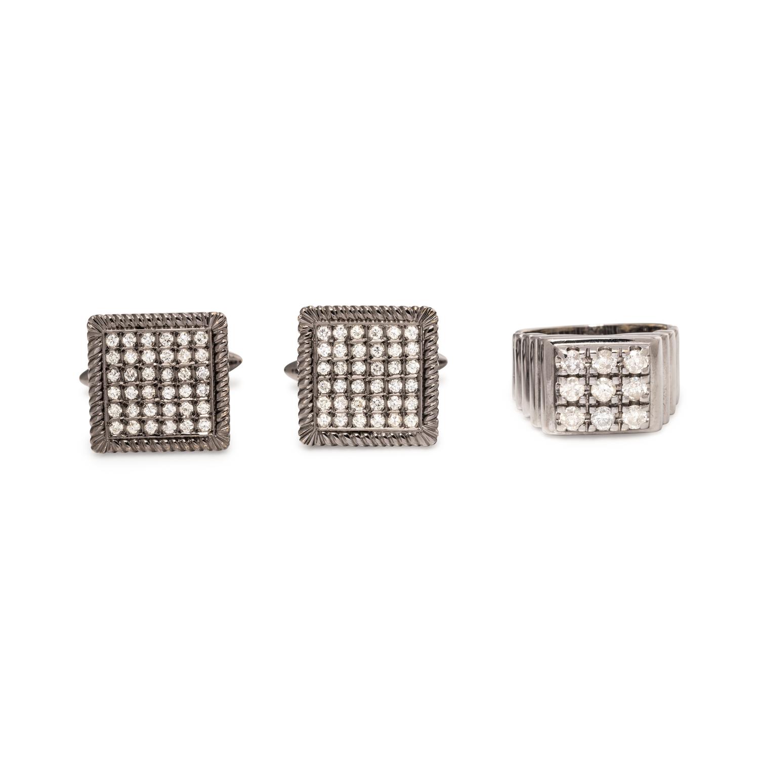 COLLECTION OF DIAMOND JEWELRY