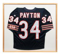 A Walter Payton Signed Chicago Bears Wilson Jersey (Acquired Directly from Payton),
