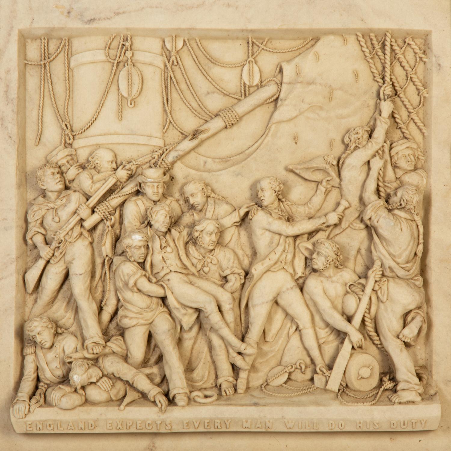 An English Composition Plaque After John Edward Carrow