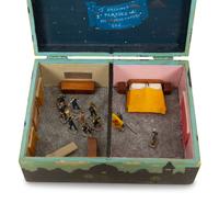 A Surrealist Painted Table Box