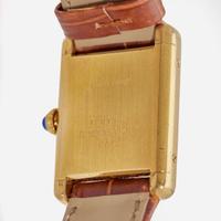 A Cartier Tank Watch