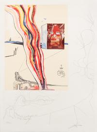 Salvador Dali, (Spanish, 1904-1989), Imaginations and Objects of the Future (suite of 10 with box and text), 1975