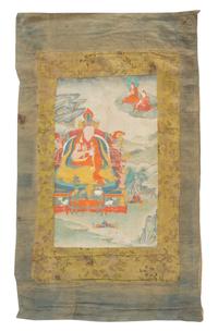 A Thangka of Fifth Karmapa, Deshin Shekpa — 19TH CENTURY
