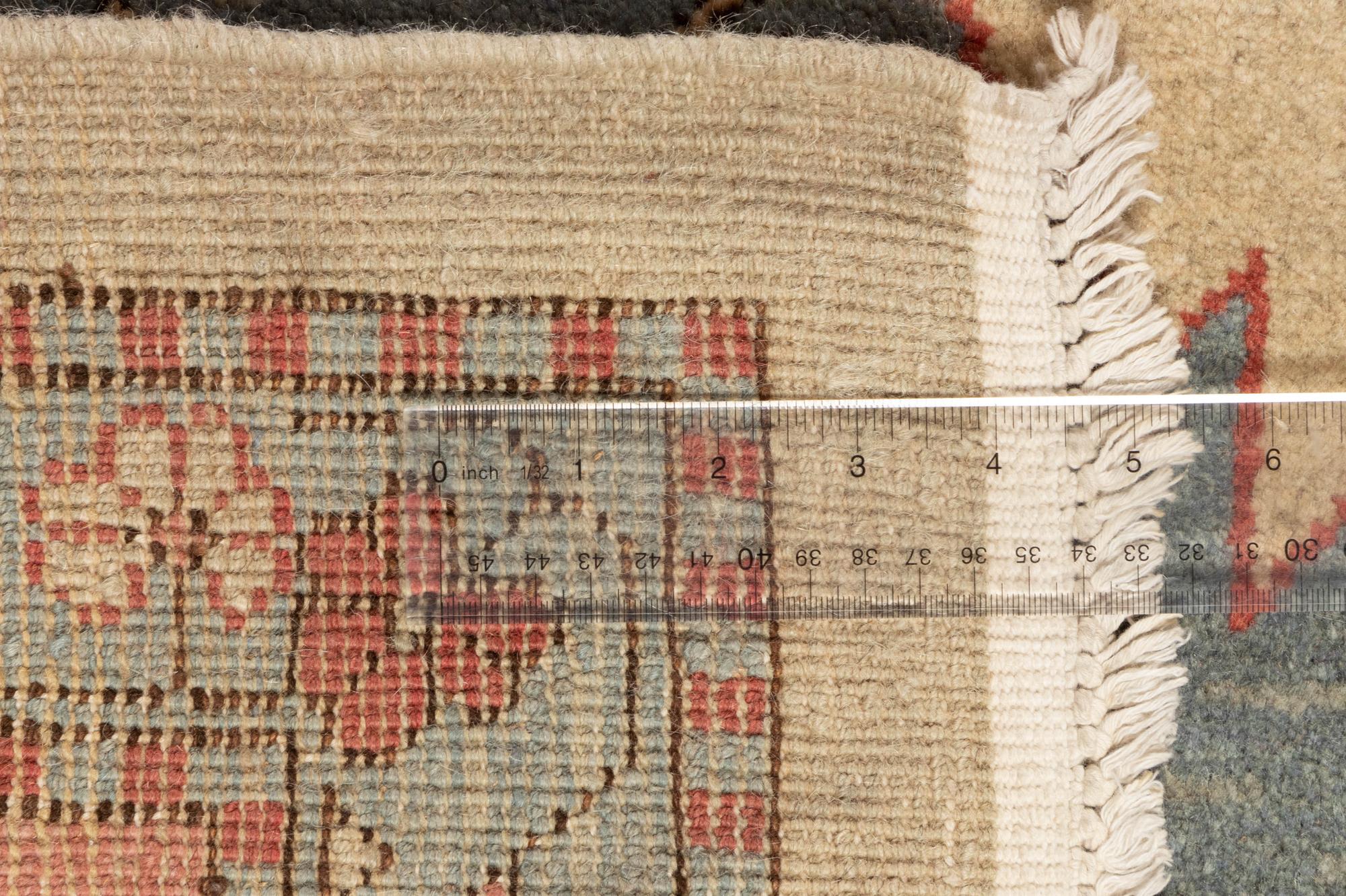 A Serapi Design Wool Rug