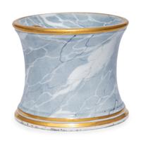 A Worcester (Barr, Flight and Barr) Porcelain Inkwell