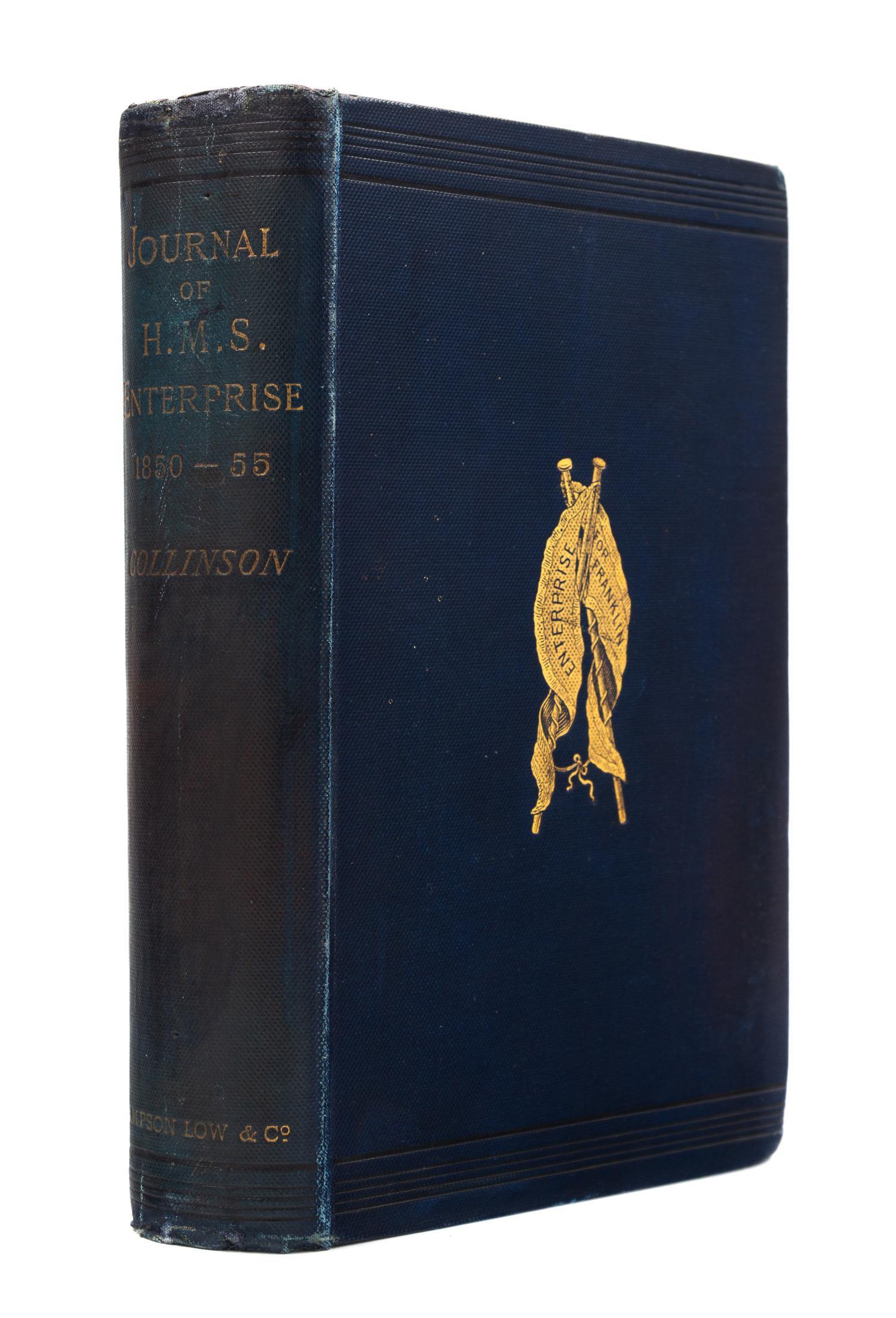 COLLINSON, Richard, Sir. Journal of H.M.S. Enterprise, on the Expedition in Search of Sir John Franklin's Ships. FIRST EDITION.