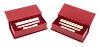 A Pair of Montegrappa 80th Anniversary Commemorative Fountain Pens
