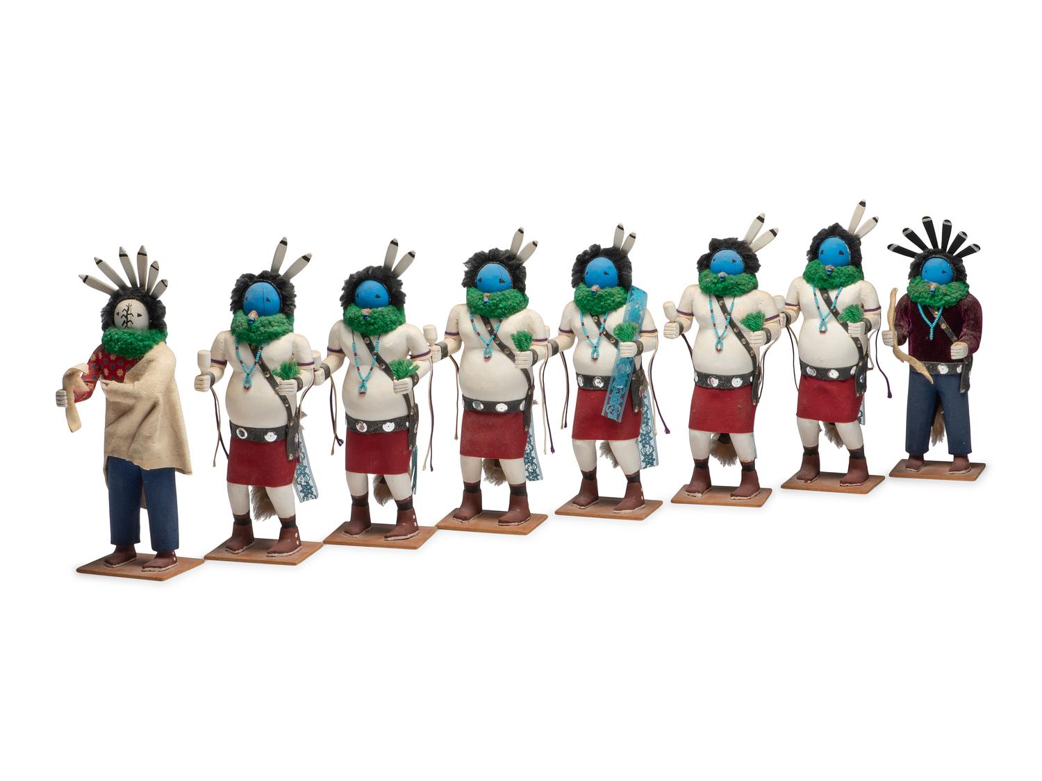 Navajo Yeibichai Figures