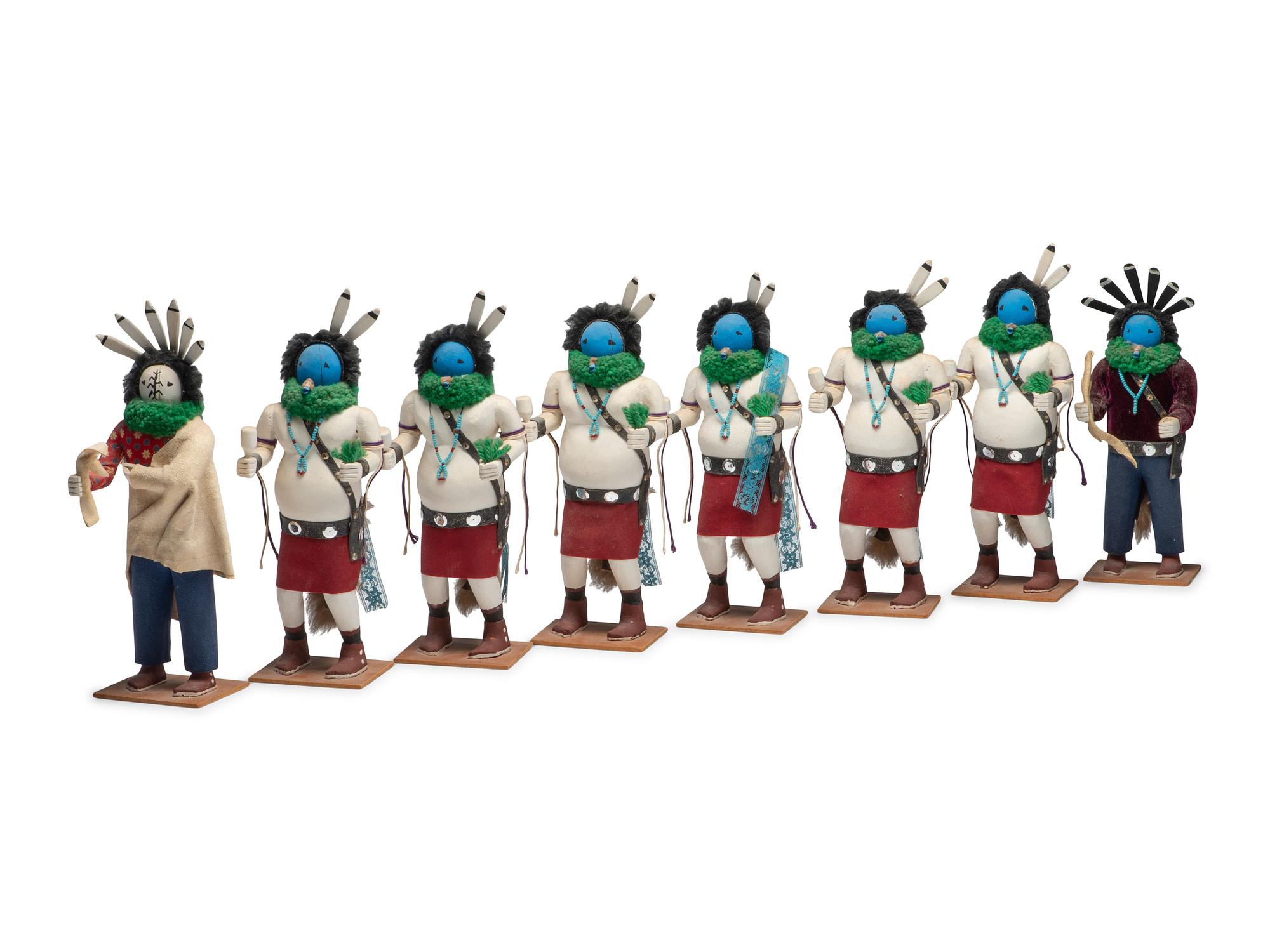 Navajo Yeibichai Figures