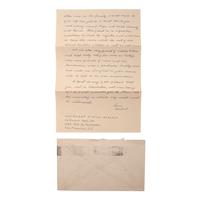 [AVIATION] - [WORLD WAR II]. A group of 9 soldiers' letters including Trans-Pacific Air Mail sent via the Pan American Airways California Clipper , comprising: