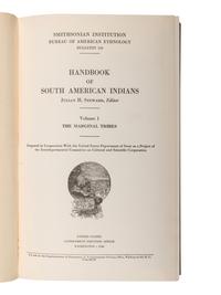 [NATIVE AMERICANS - ETHNOLOGY]. A group of ethnology reports and books regarding the Ojibwe, Sioux, and broad studies of tribes in North and South America, comprising: