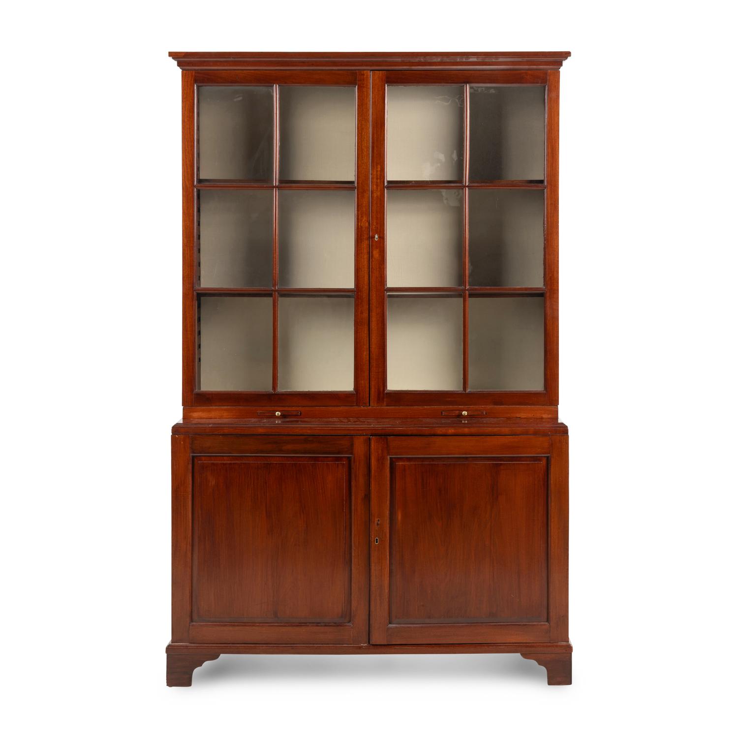 A George III Mahogany Bookcase