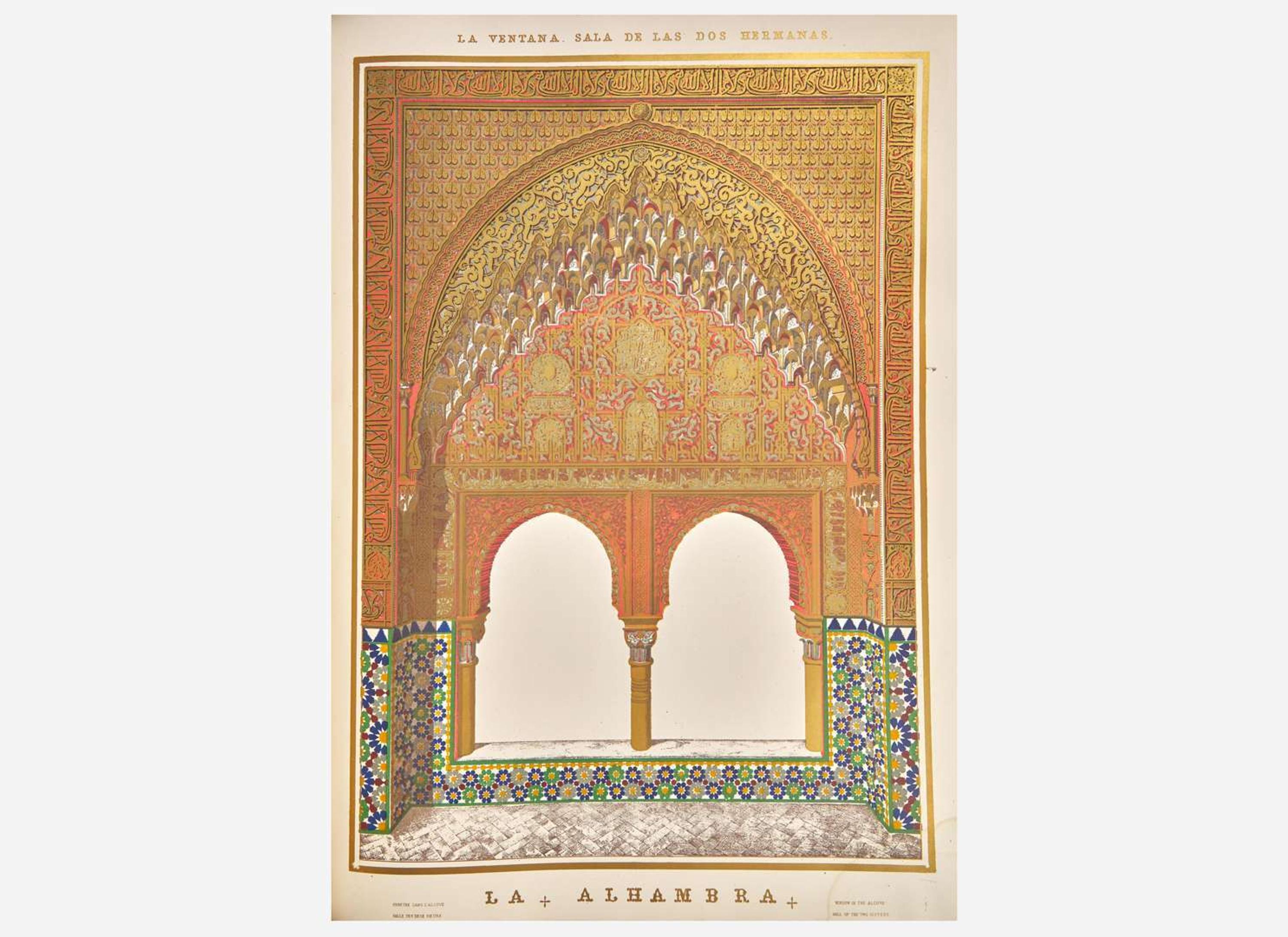 [Color-Plate Books] Jones, Owen, and Jules Goury: Plans, Elevations, Sections, and Details of the Alhambra...
