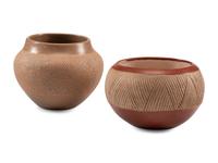 Ohkay Owingeh Incised Pottery Jars