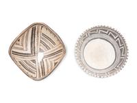 Southwestern Black-on-White Pottery Bowls