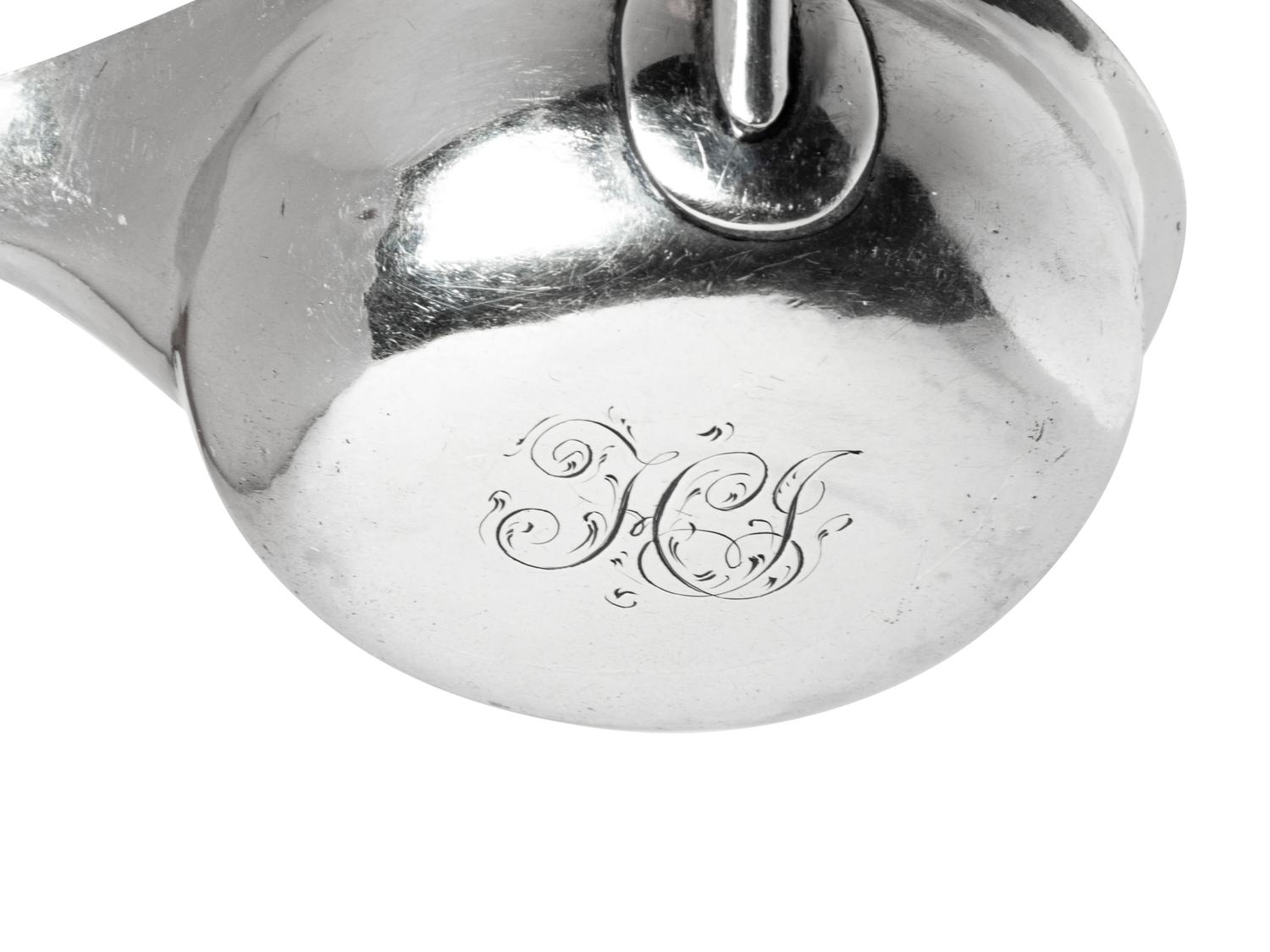 Two George III Silver Serving Articles