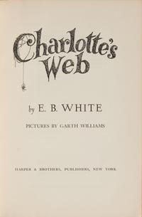 [Children's & Illustrated] White, E.B. Charlotte's Web