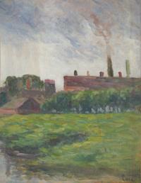 Maximilien Luce (French, 1858-1941) — Paysage près de Charleroi
