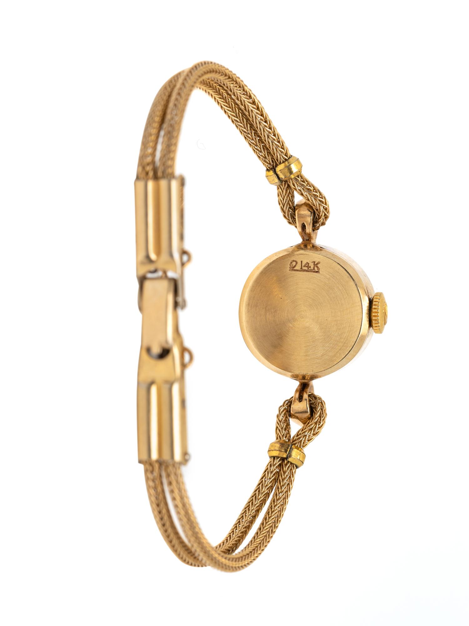 ROLEX, 14K YELLOW GOLD AND GOLD-FILLED WATCH