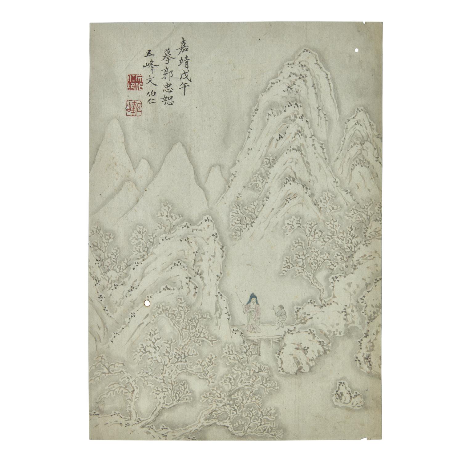 Wen Boren (1502-1575) 文伯仁（1502-1575）