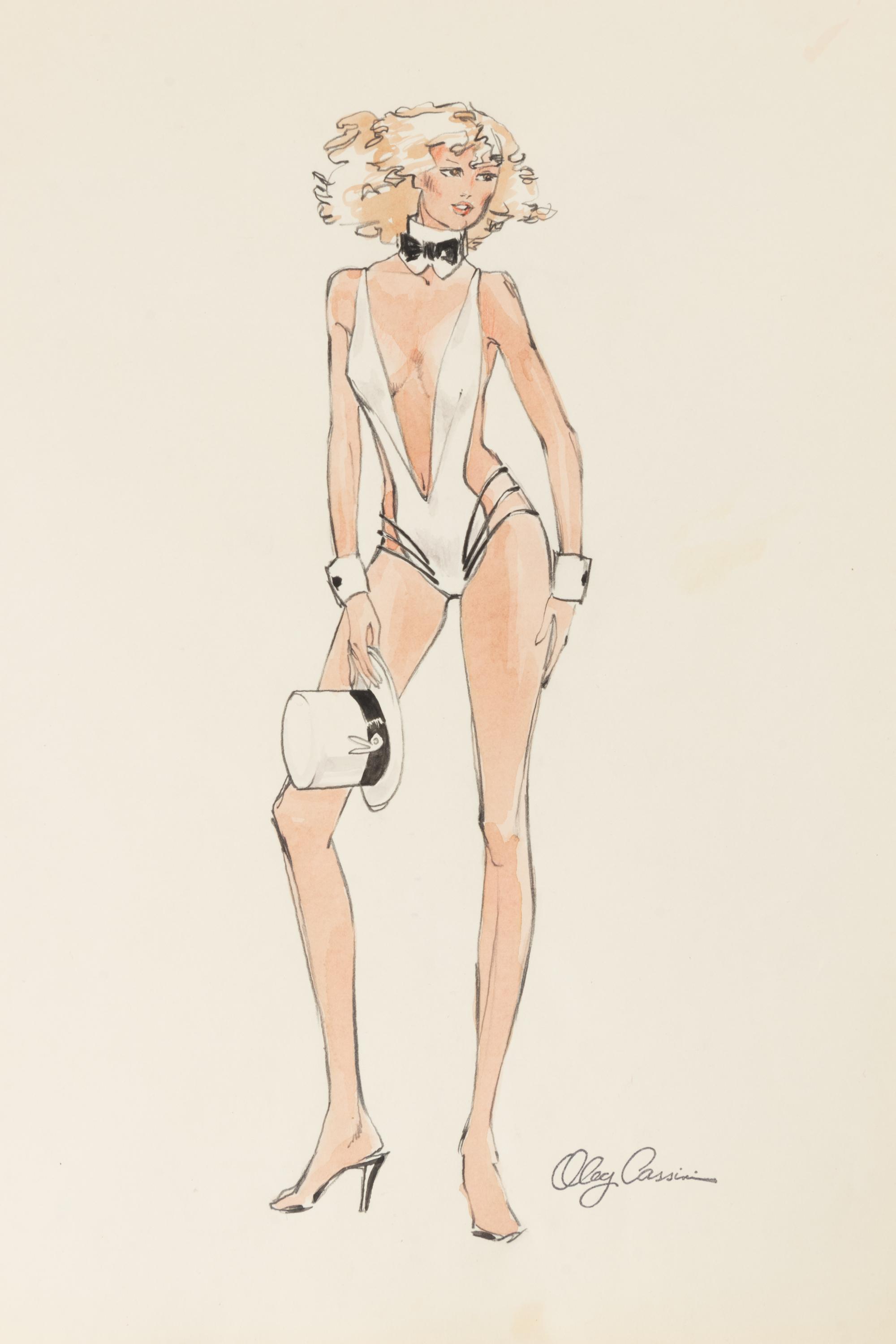 Playboy Illustrations by Oleg Cassini, 1970s