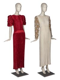 Two Mary McFadden Evening Dresses