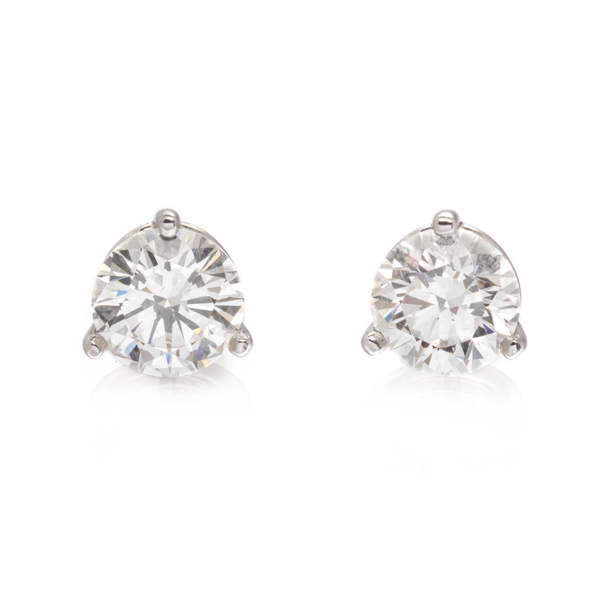 DIAMOND STUD EARRINGS
