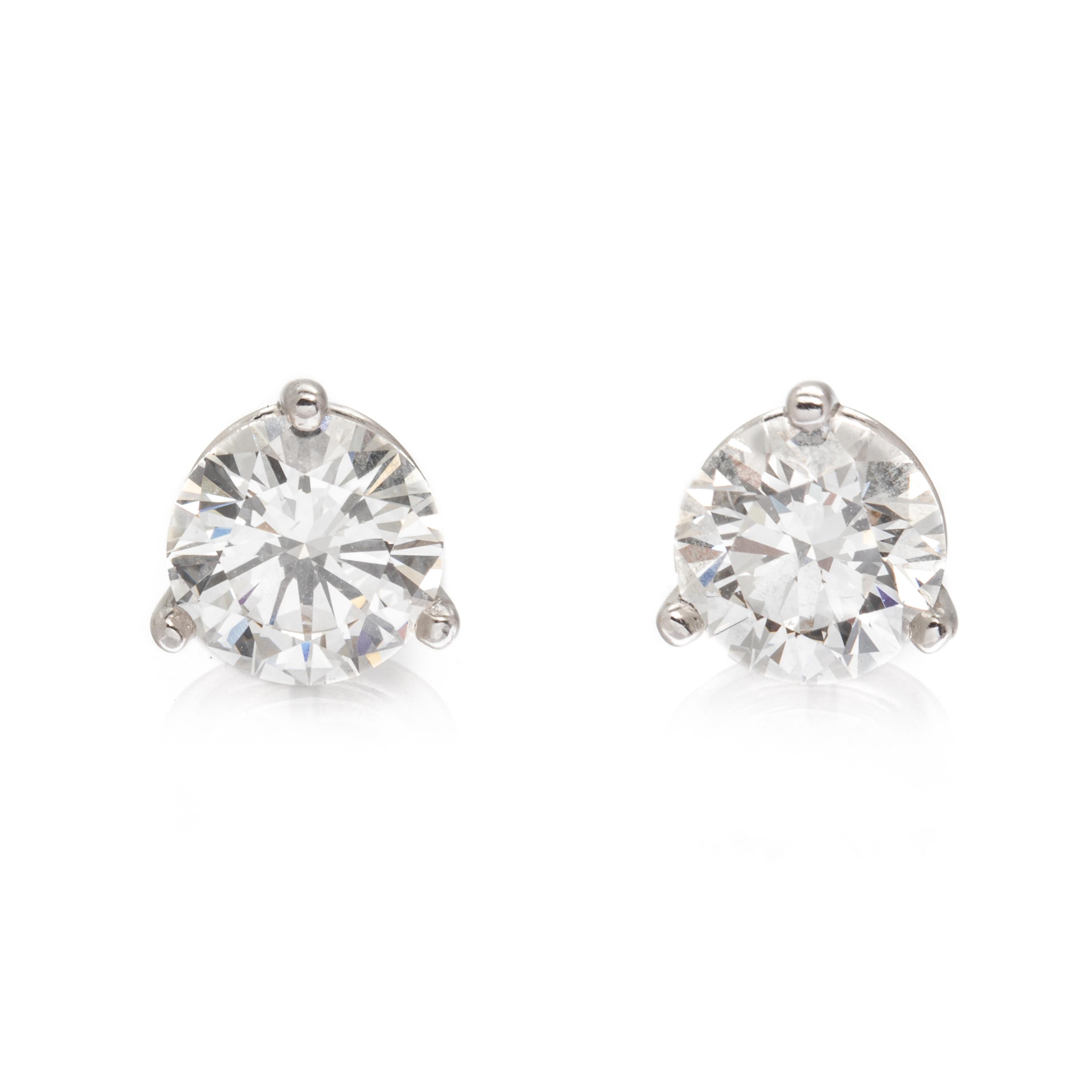 DIAMOND STUD EARRINGS
