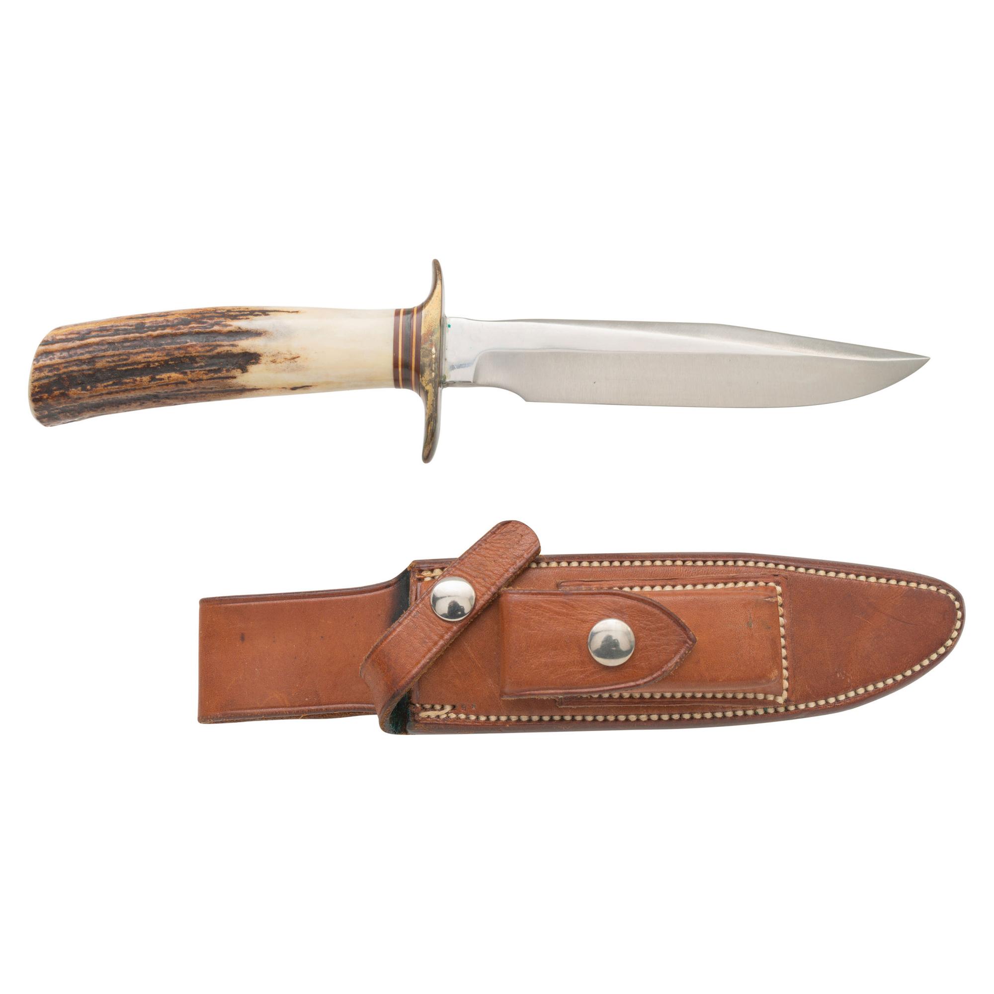 Randall Model 1 Knife with Staghorn Handle