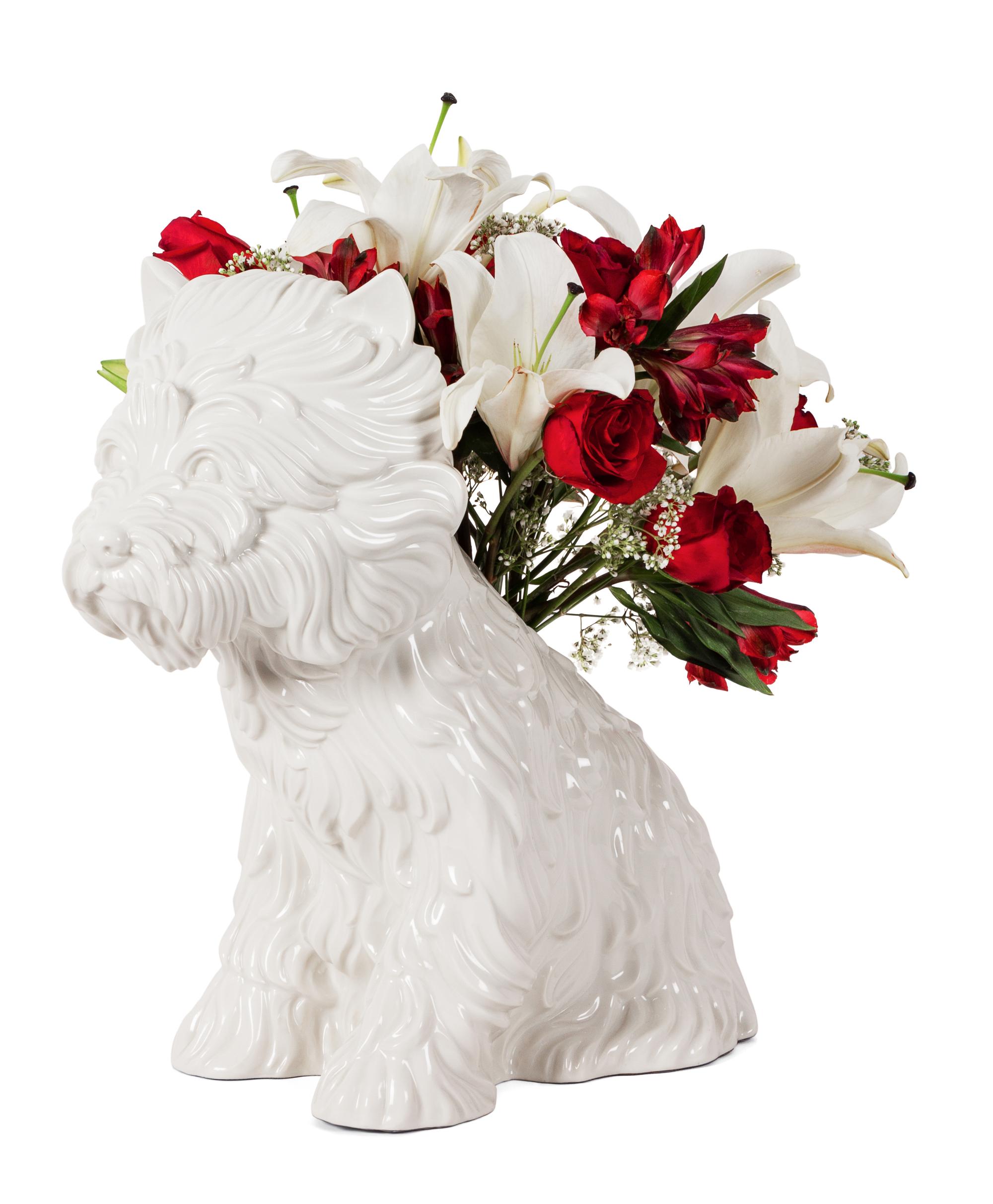 Puppy Vase