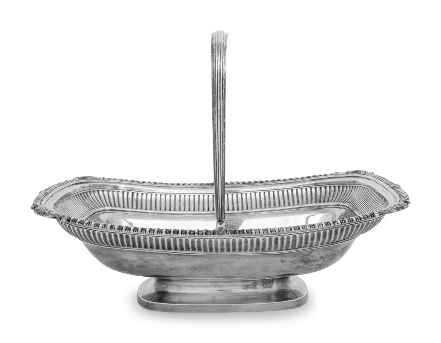 A Paul Storr Silver Cake Basket