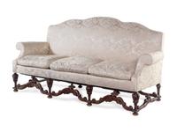 A William and Mary Style Walnut Sofa