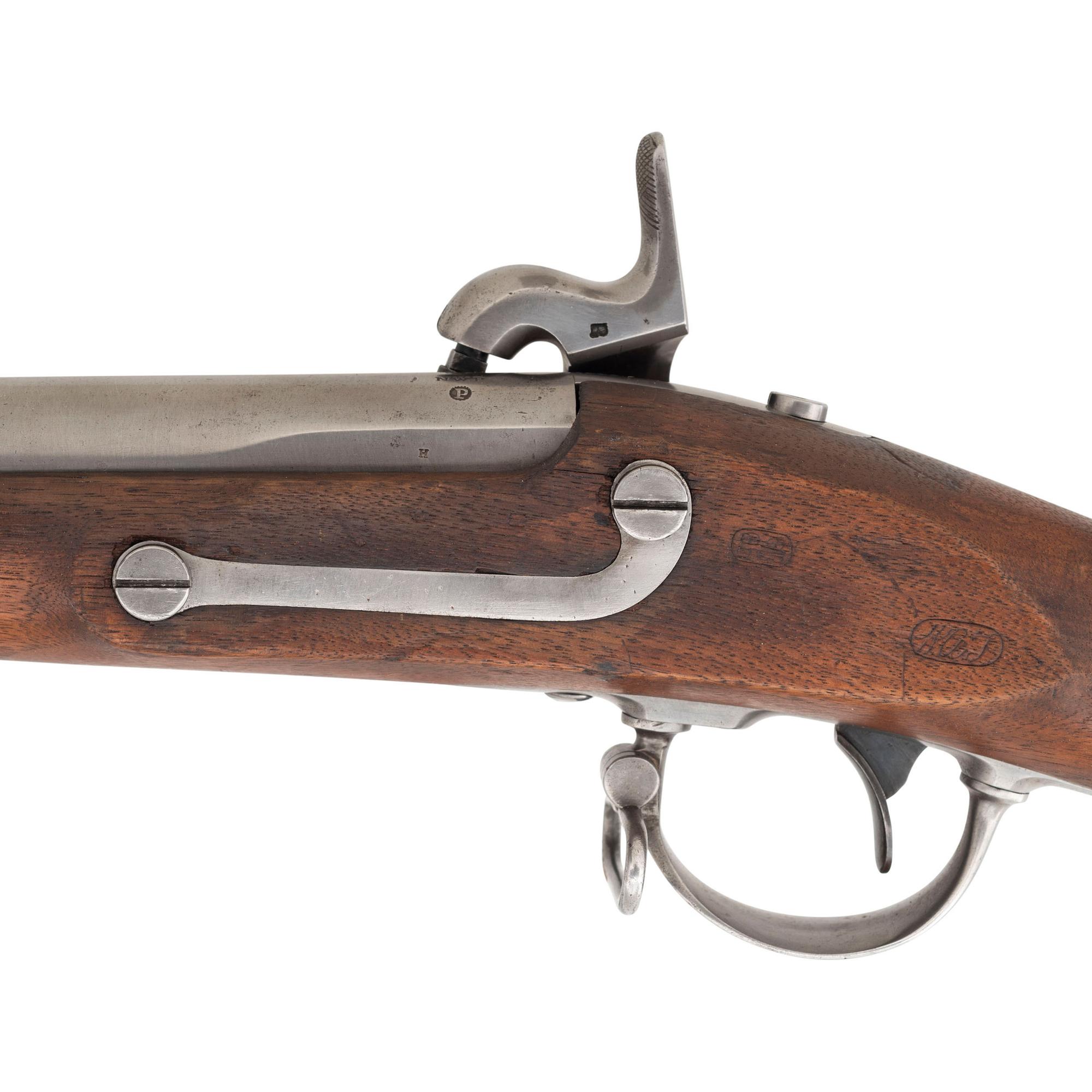 Rifled & Sighted US Model 1840 Percussion Conversion Musket by Pomeroy