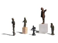 Six Roman Bronze Figures