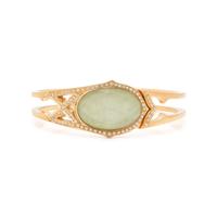 STEPHEN WEBSTER, 'CRYSTAL HAZE' QUARTZ, DIAMOND, AND YELLOW GOLD BRACELET