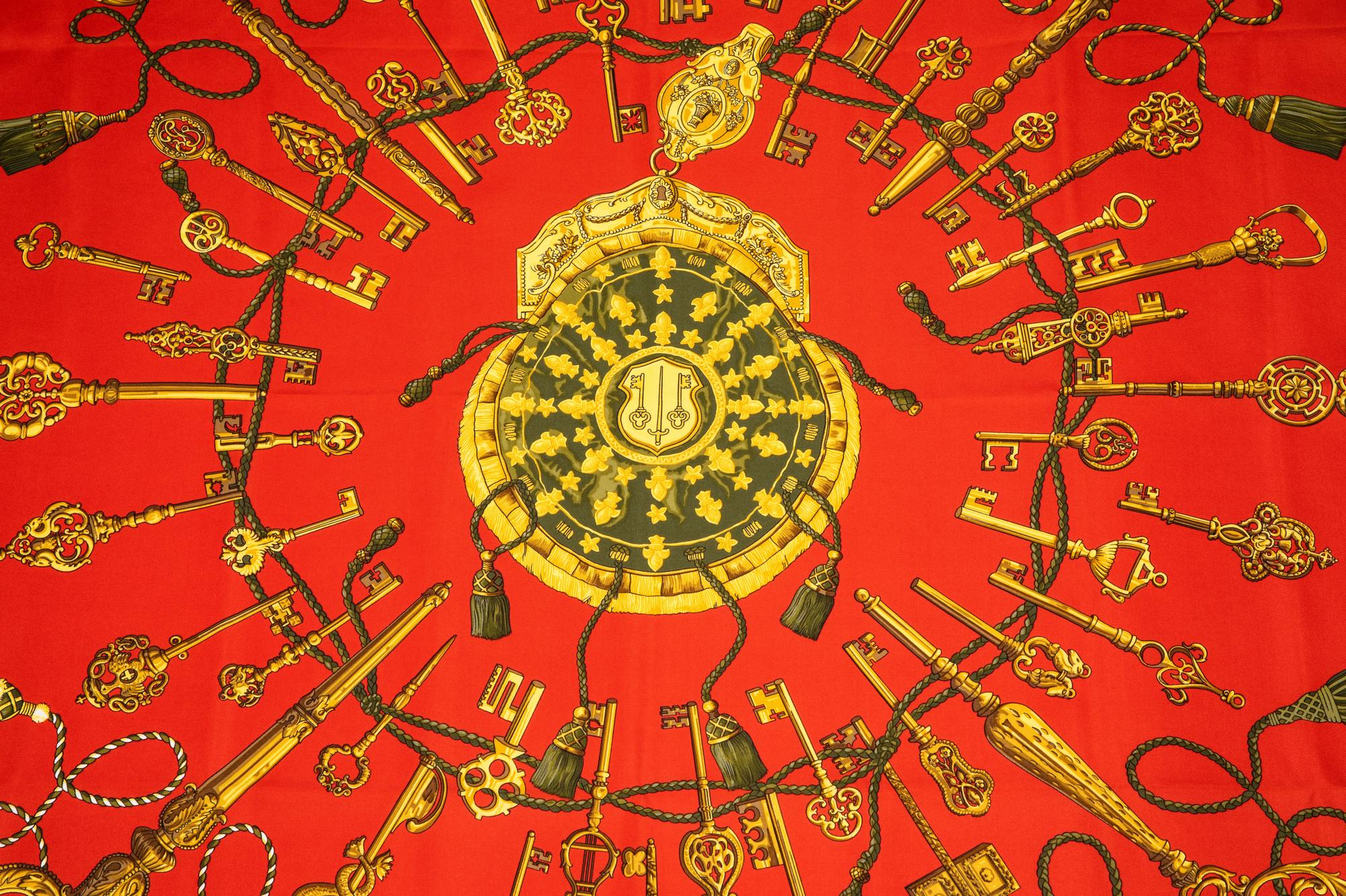 Hermès 90cm Silk Scarf
