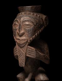 Two African Wood Figures