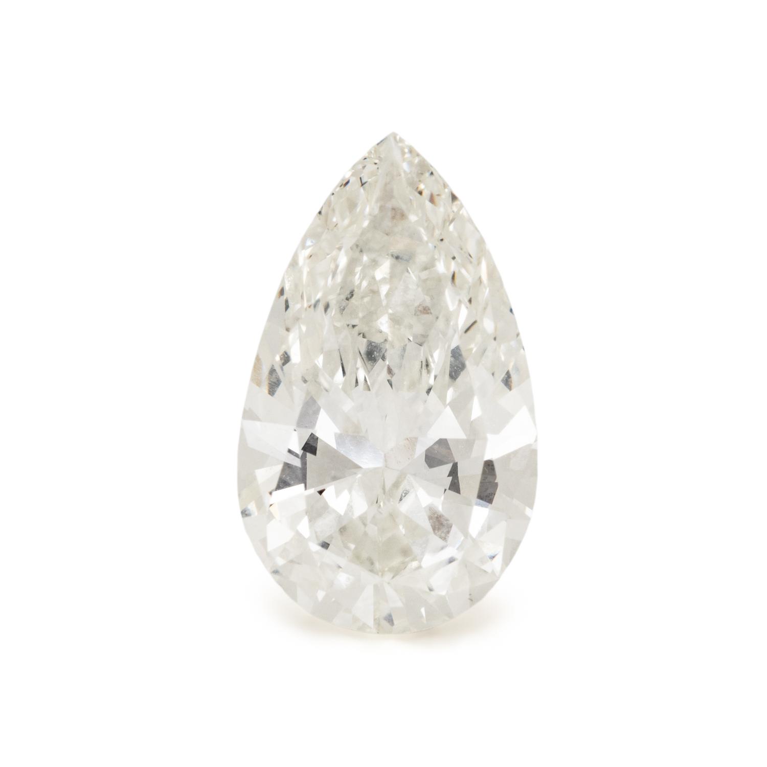 2.09 CARAT PEAR BRILLIANT CUT DIAMOND