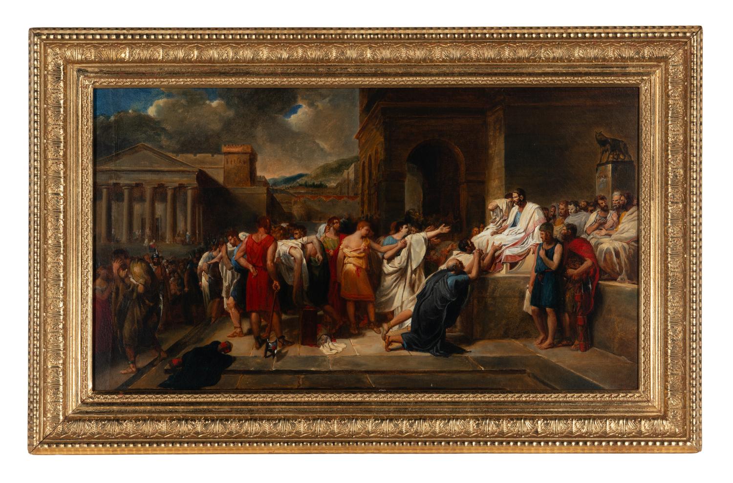 Brutus Condemning His Sons to Death