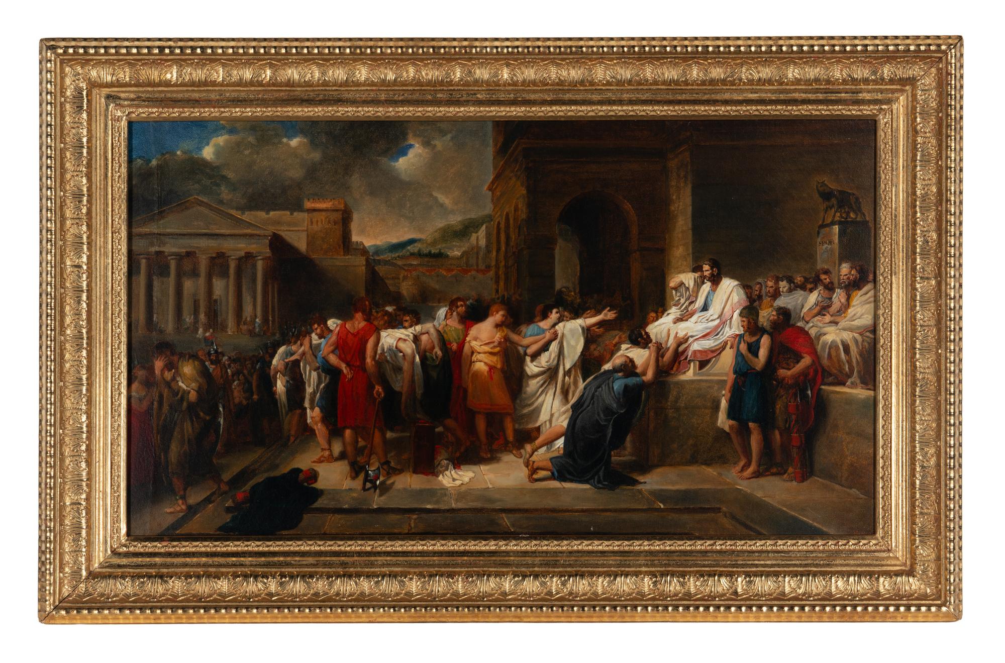 Brutus Condemning His Sons to Death