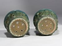 Pair of Matte Glazed Architectural Jardinières, 1905