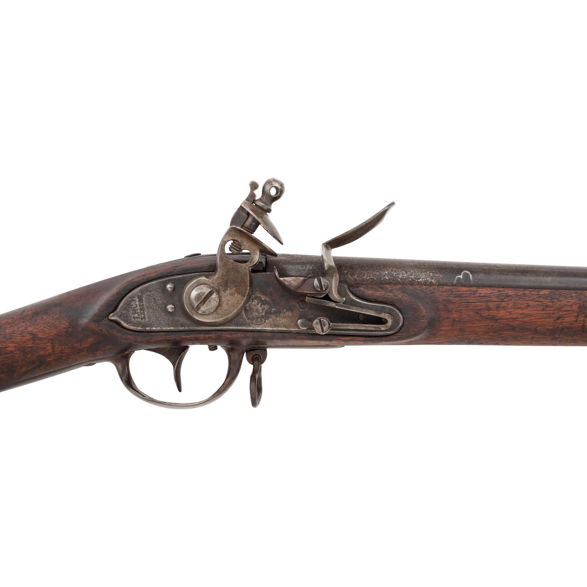 New Hampshire Surcharged U.S. Contract Model of 1808 Musket by J&C Barstow