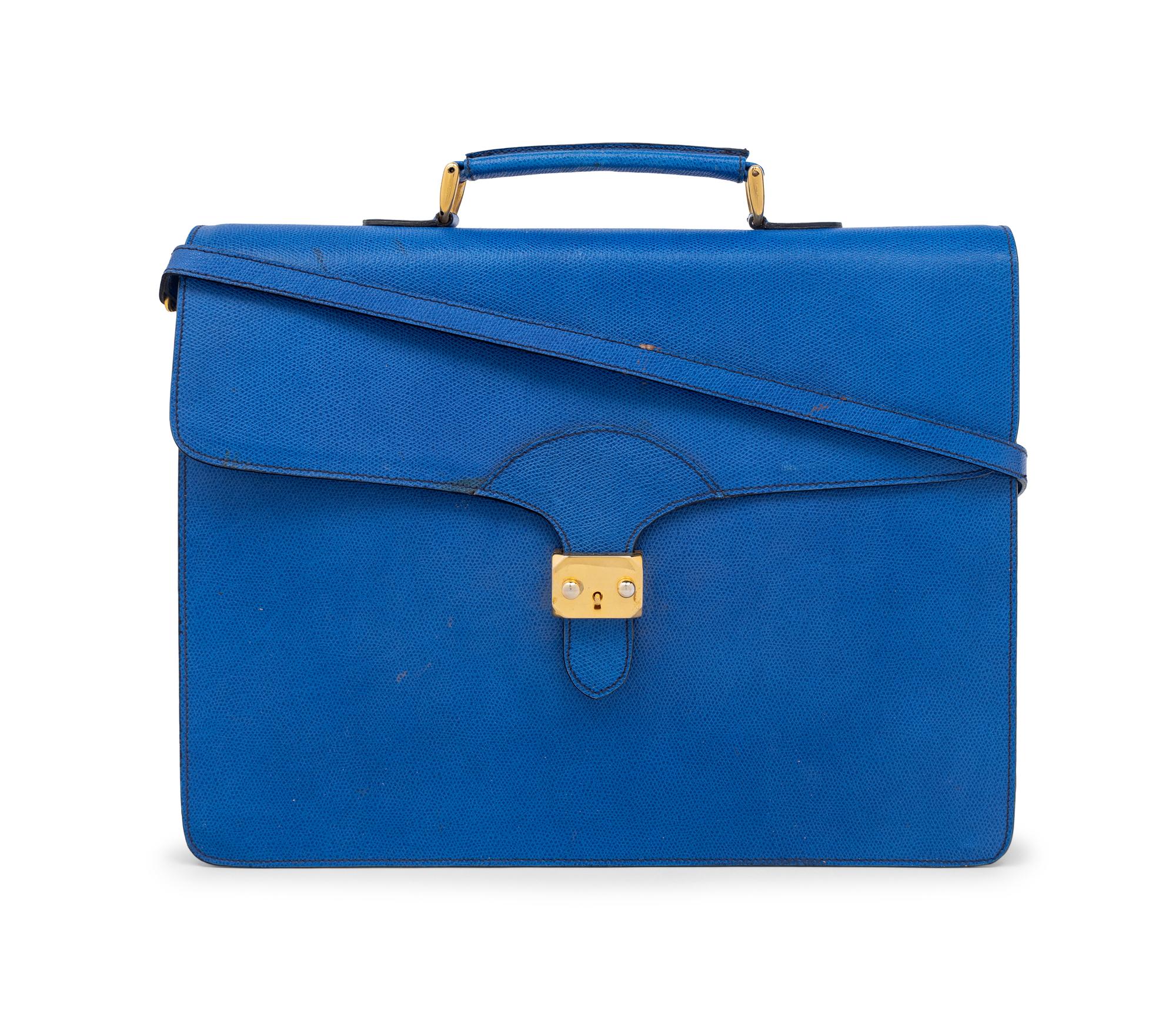 A Democratic Blue Bascora Briefcase