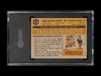 A 1960 Topps Willie McCovey Rookie Baseball Card No. 316 (SGC 4.5 VG/EX+)