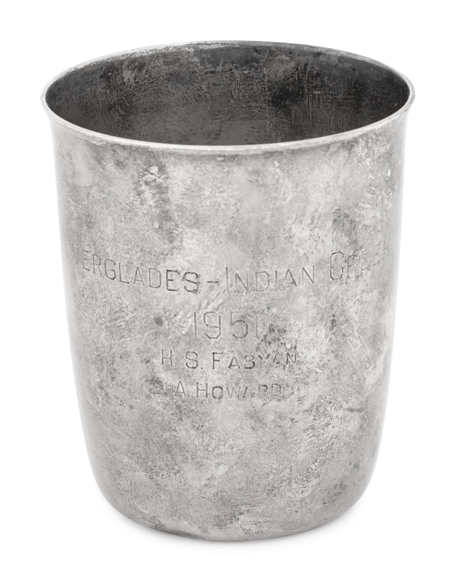 A Tiffany and Co. Silver Tumbler Cup