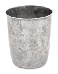 A Tiffany and Co. Silver Tumbler Cup