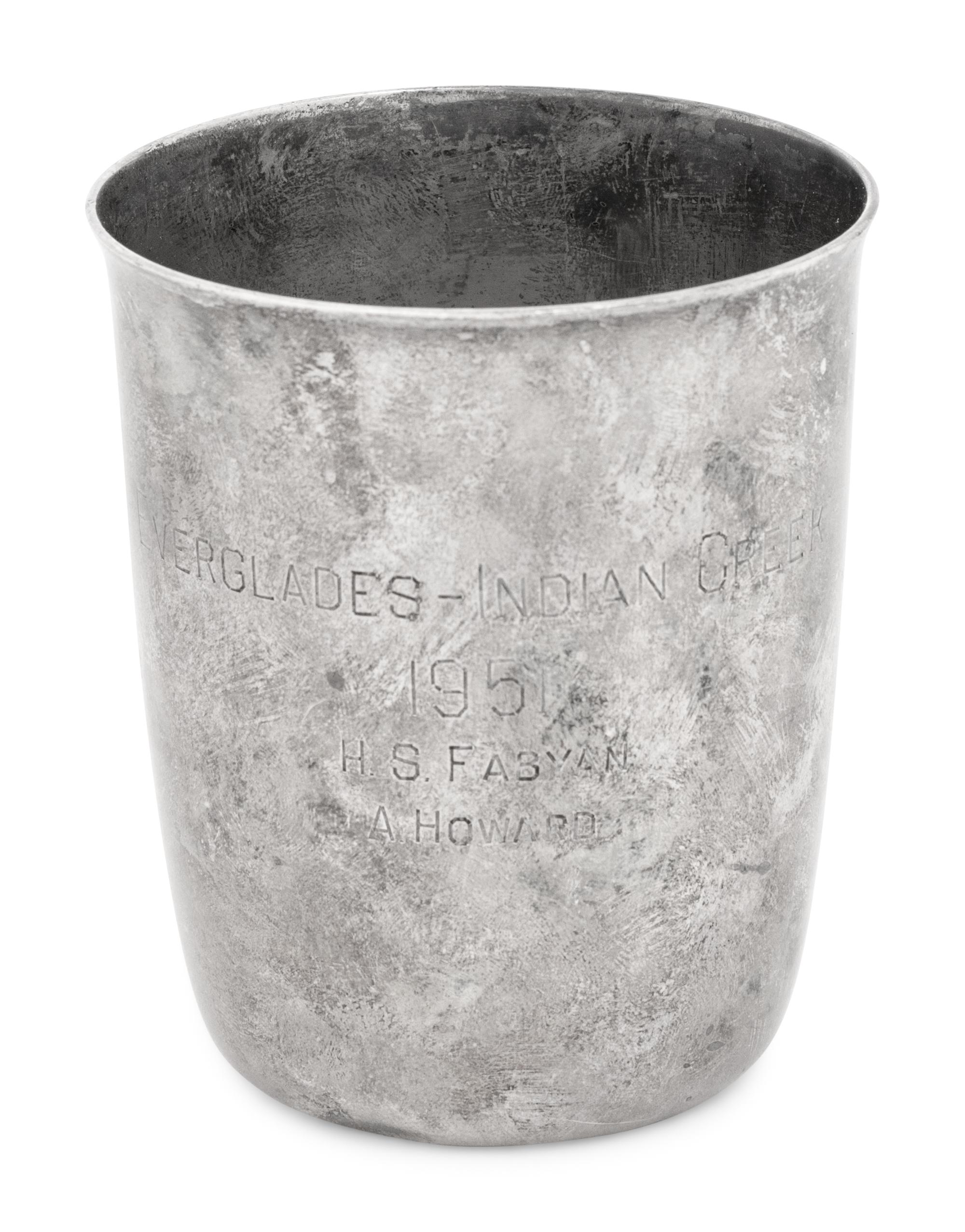 A Tiffany and Co. Silver Tumbler Cup