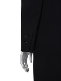 Two Outer Coats, One Unlabeled and One Yves Saint Laurent Wool Coat, 1980s